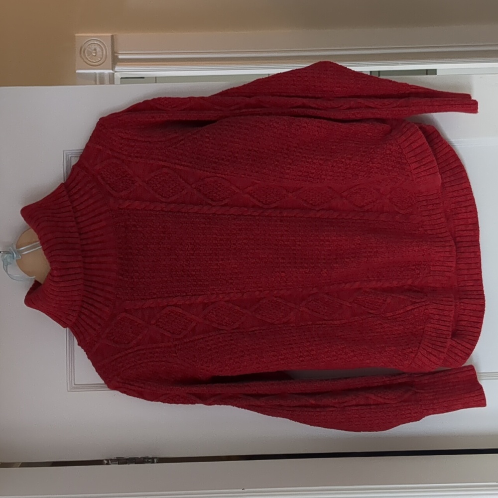 Gap Red Cotton Sweater